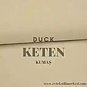 Duck Keten Kumaş Düz Renk