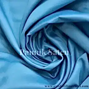 Düz Renk Pamuk Saten Kumaş 86 Tel