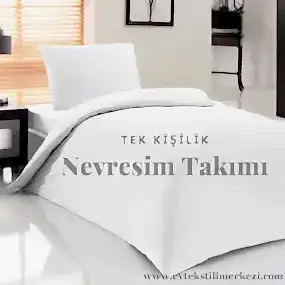 Otel Nevresim Takımı Tek Kişilik 60 Tel