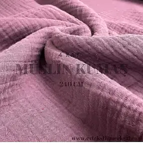 Müslin Kumaş 4 Kat 240 Cm