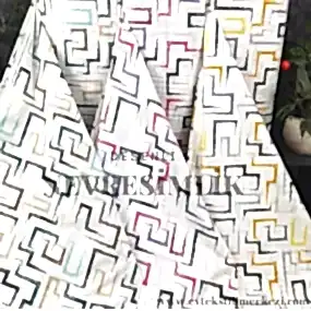 Nevresimlik Desenli Akfil Kumaş 62 Tel